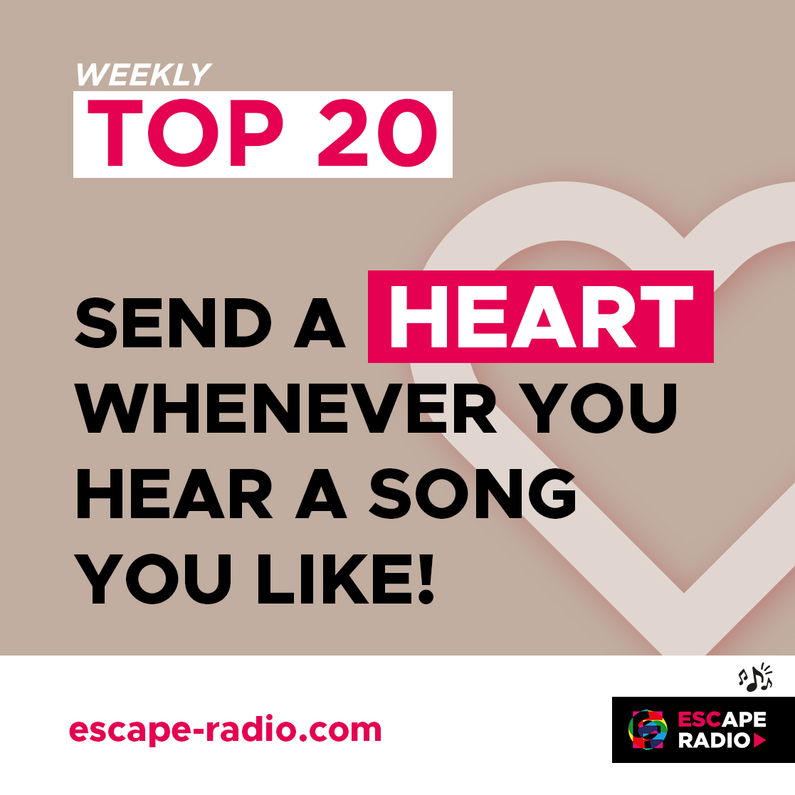 https://www.escape-radio.com/top20