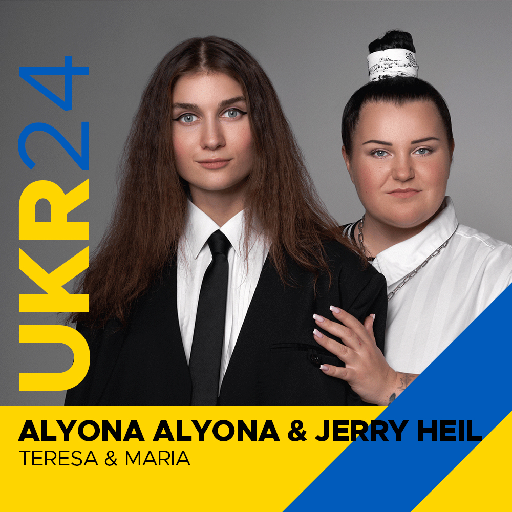 Ukraine 2024: alyona alyona & Jerry Heil "Teresa & Maria"