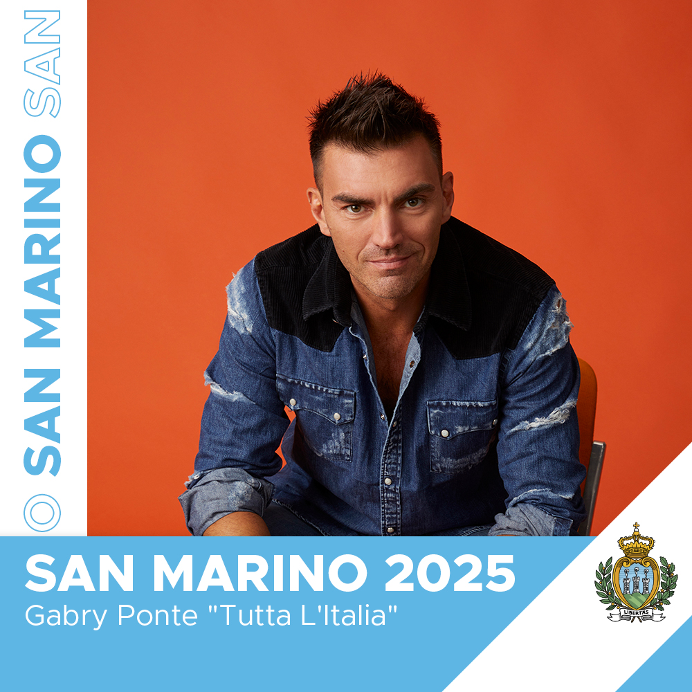 San Marino 2025: Gabry Ponte "Tutta L'Italia"
